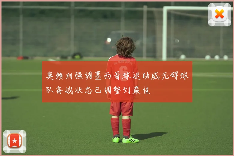 奥赖利强调墨西哥球迷助威无碍球队备战状态已调整到最佳